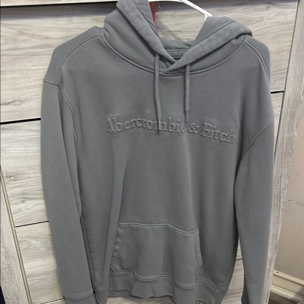 Abercrombie & Fitch Charcoal Hoodie for Men